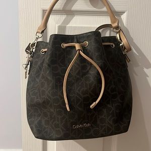 Calvin Klein bag with two handles.